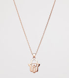 Chopard rose gold diamond Good Luck necklace 42cm, UK version