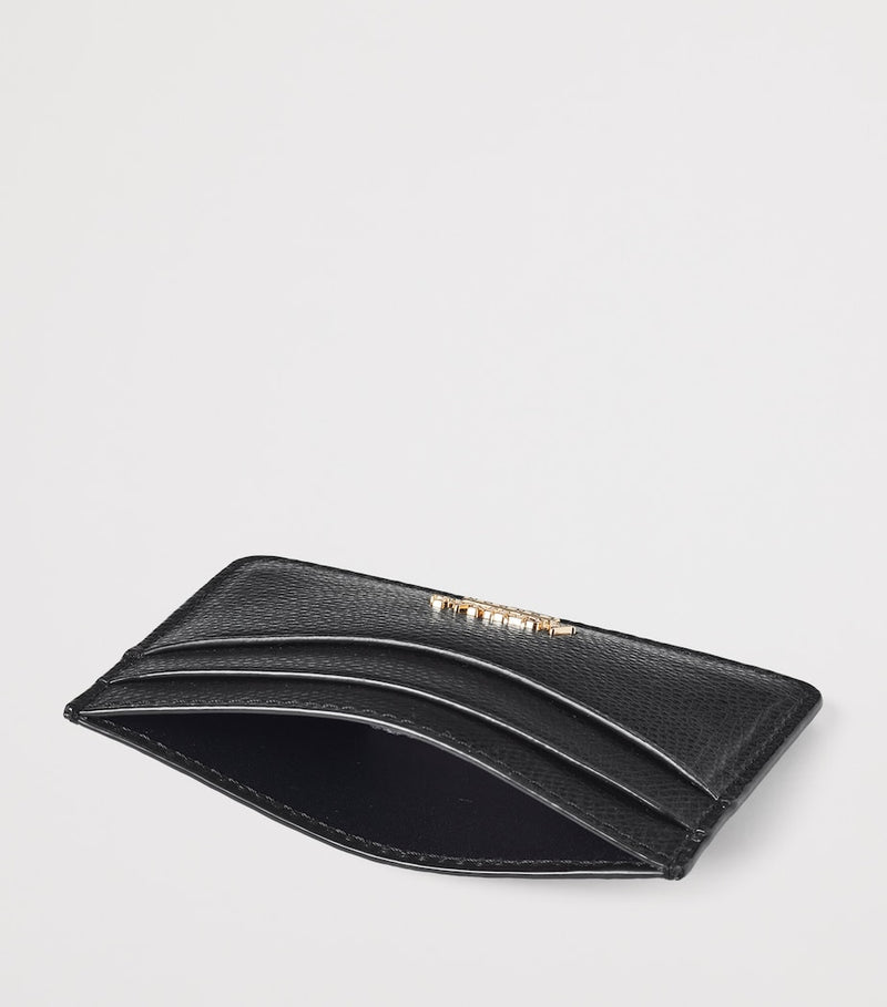 Aspinal of London slim card holder Italian calf leather, imported from the UK