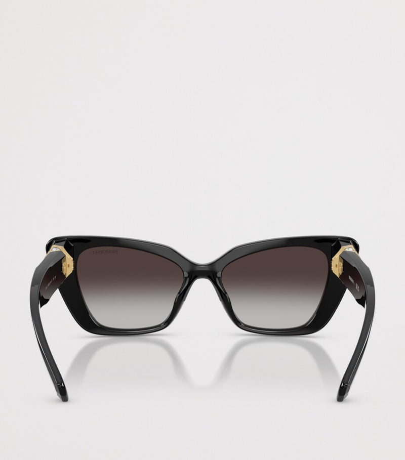 Swarovski cat eye sunglasses with crystal embellishments - British product