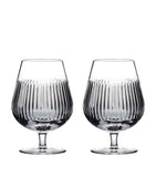 Waterford Connoisseur Aras brandy balloon glasses set of 2 510ml (British brand)