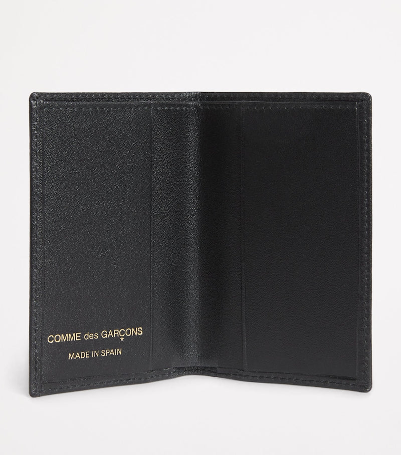 CDG Leather Polka-Dot Card Holder (British brand)