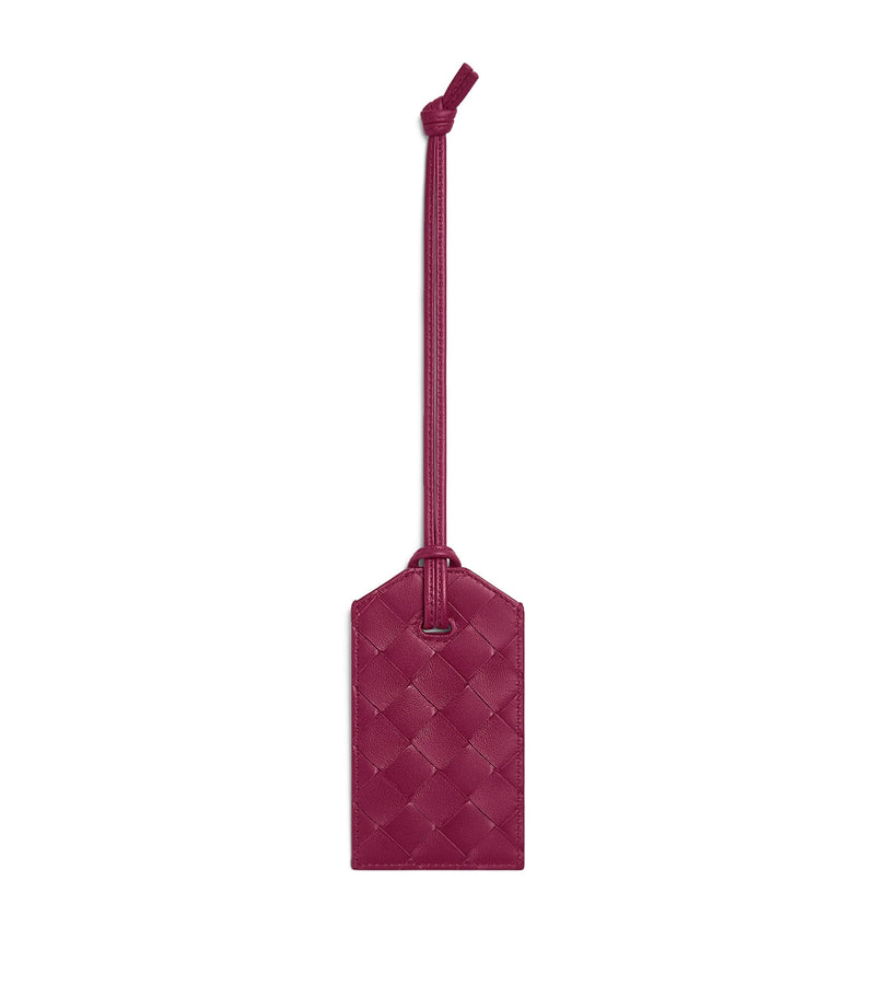 Bottega Veneta Intrecciato leather luggage tag - British product