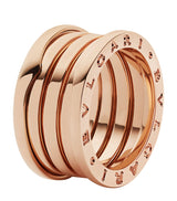 Harrods Bvlgari B.zero1 Rose Gold Ring- Buy online at McGrocer