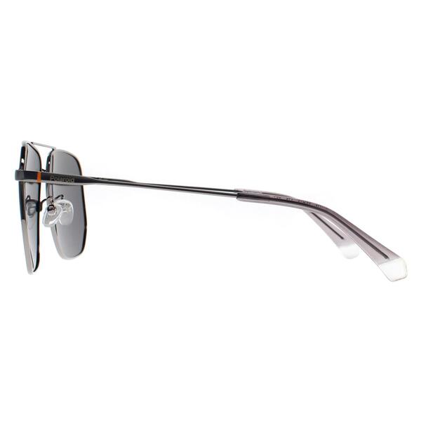 Polaroid grey polarised unisex sunglasses PLD 4141 (British brand)