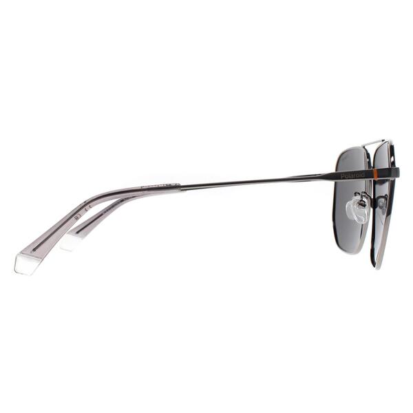 Polaroid grey polarised unisex sunglasses PLD 4141 (British brand)