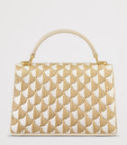 Bvlgari Serpenti Forever mini raffia handbag - British product