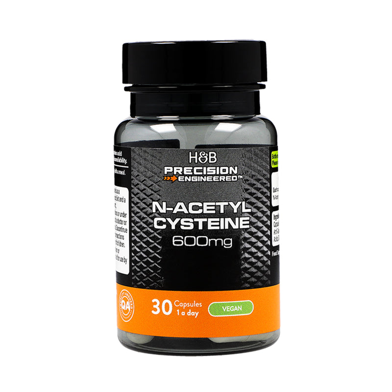 N-Acetyl Cysteine 600mg Food Supplement 30 Capsules, imported from the UK
