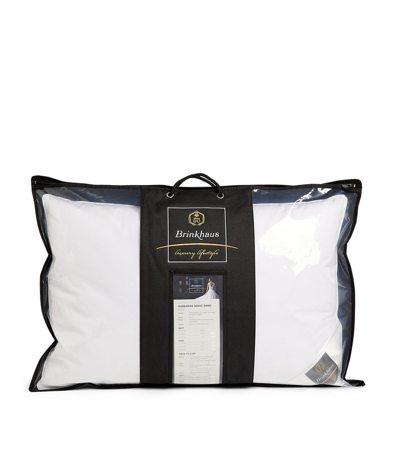 Brinkhaus Chateau 2-Chamber down pillow 50cm x 75cm - British product