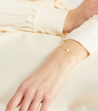 Sophie Bille Brahe Stella bracelet pearl yellow gold (British brand)