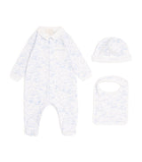 Harrods Givenchy Kids Cotton All-In-One Hat and Bib Set Baby Outfit Set 1-18 Months- Buy online at McGrocer