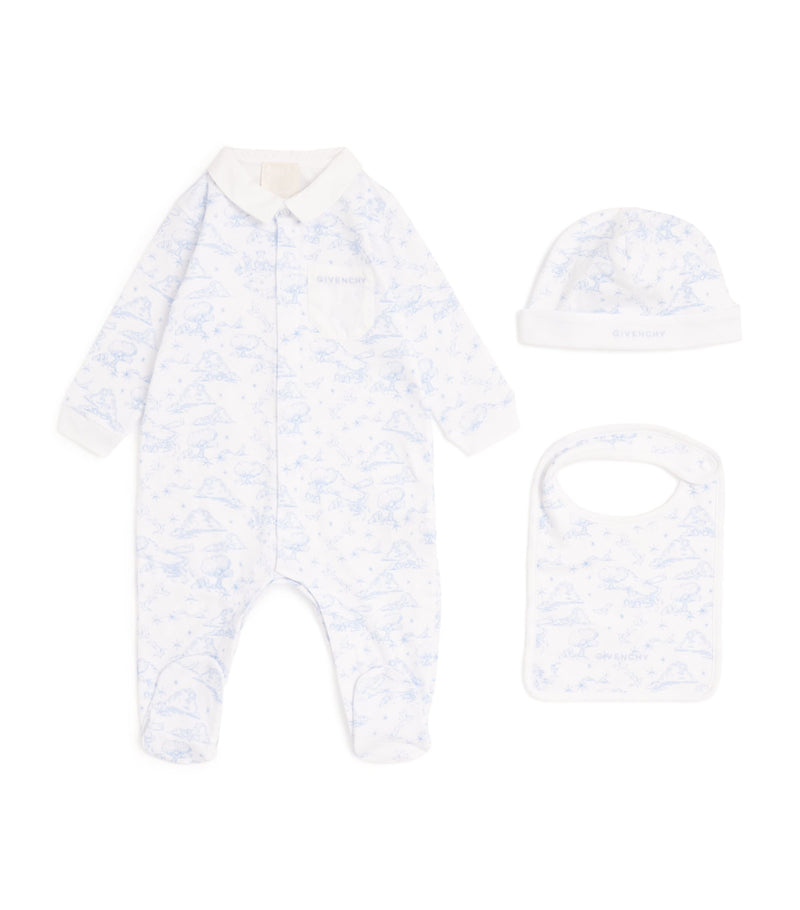 Givenchy Kids all-in-one set with hat and bib, 1-18 months - British product