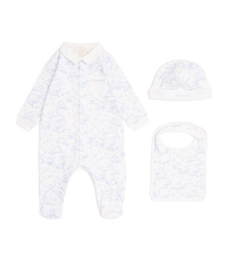Givenchy Kids all-in-one set with hat and bib, 1-18 months - British product