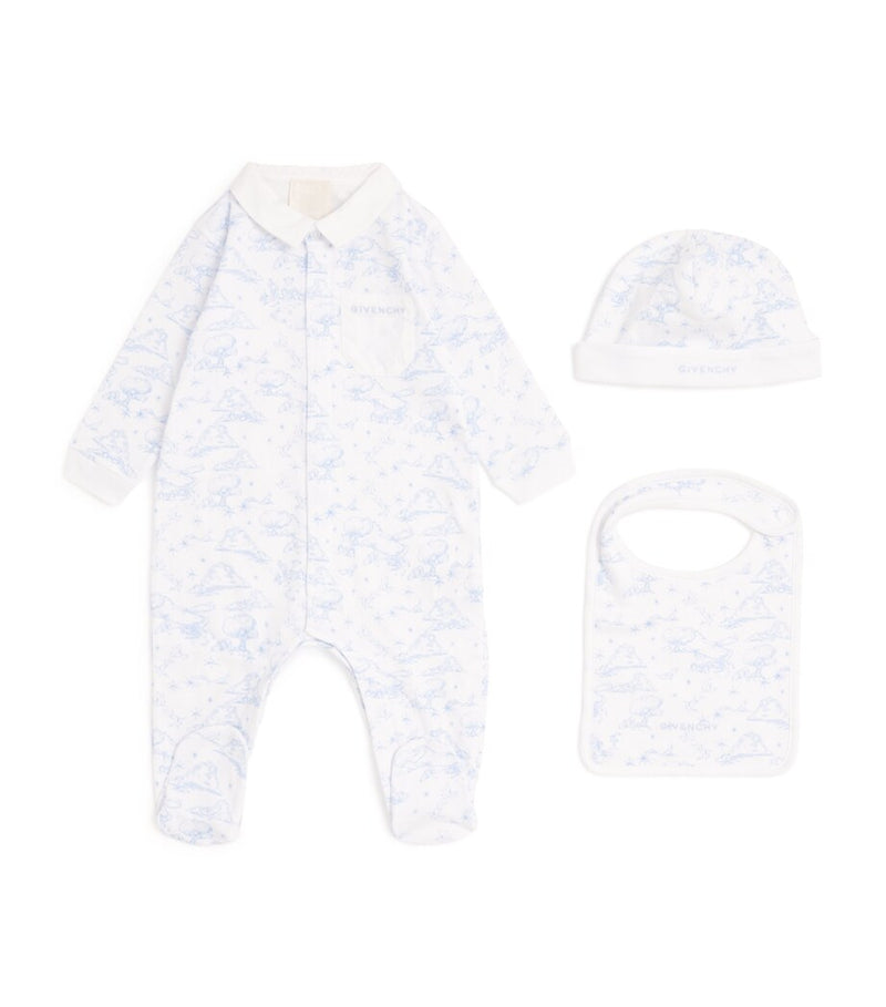 Givenchy Kids all-in-one set with hat and bib, 1-18 months - British product
