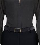TOM FORD Classic Leather Belt 3cm - British product