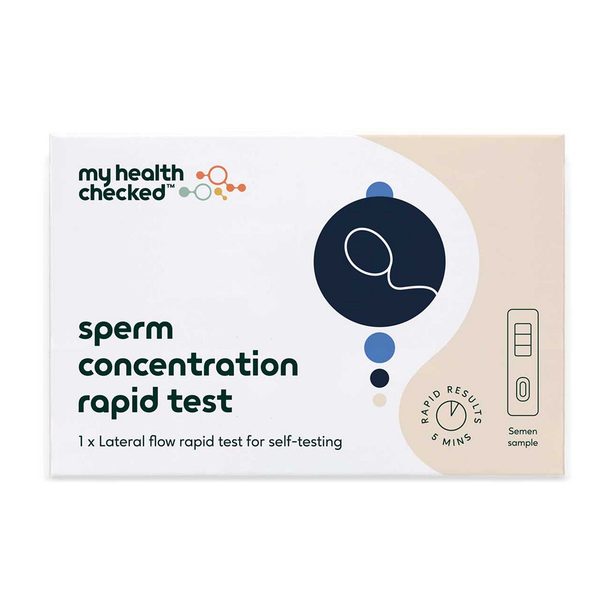 MyHealthChecked Sperm Concentration Rapid Test GOODS Boots   