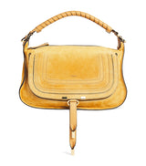 Harrods Chloé Small Suede Marcie Shoulder Bag- Buy online at McGrocer