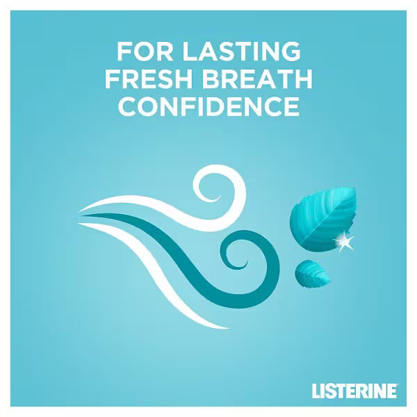 Listerine zero alcohol cool mint mouthwash 500ml, UK version