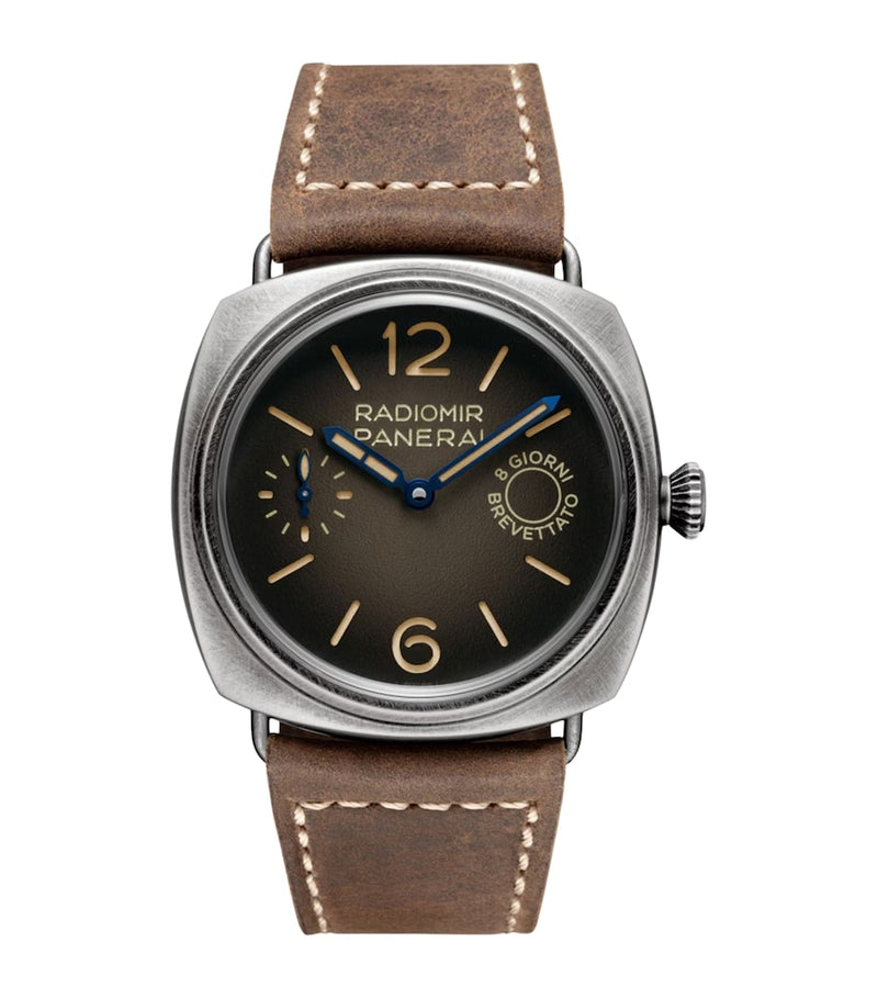 Panerai Radiomir Otto Giorni 45mm stainless steel watch, UK version