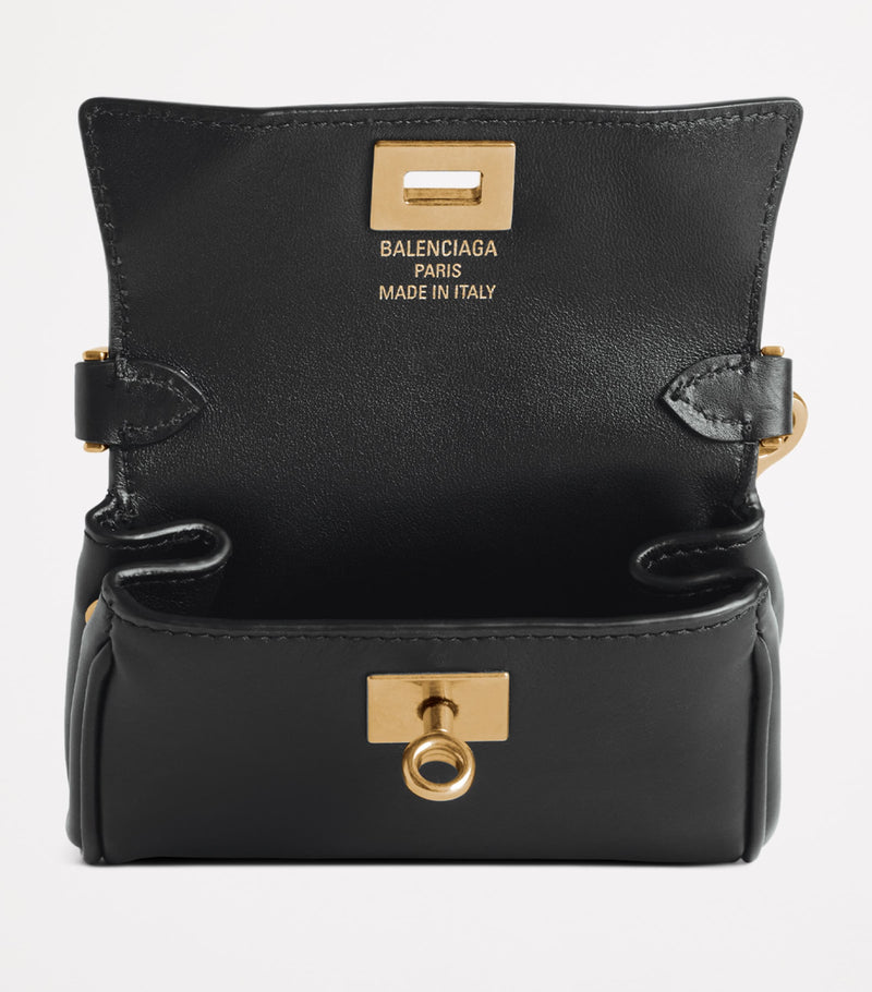 Balenciaga micro bag charm with gold-tone hardware - British product