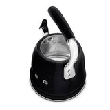 Smeg stovetop kettle and toaster black, imported from the UK