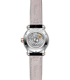 Chopard Happy Sport rose gold steel diamond watch 33mm (British brand)