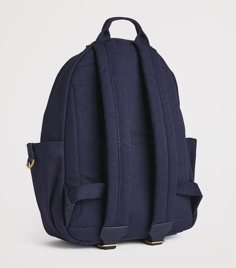 Harrods cotton embroidered emblem backpack - UK version