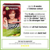 Garnier Nutrisse Ultra Vibrant Red Hair Dye, UK version