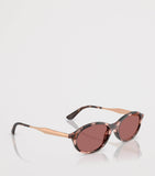 Vogue Oval Sunglasses slim oval shape coloured tint, UK version