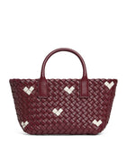 Bottega Veneta Mini Leather Cabat Tote Bag, imported from the UK