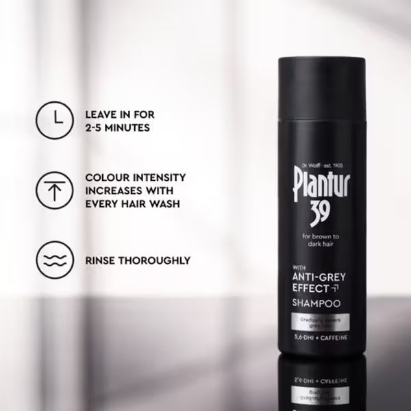Plantur 39 Anti-Grey Effect Shampoo 200ml imported from the UK