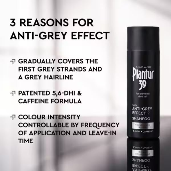 Plantur 39 Anti-Grey Effect Shampoo 200ml imported from the UK