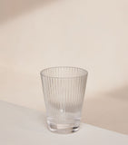 Soho Home fluted water glasses set of 4, 280ml capacity (British brand)