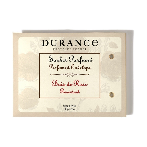 Durance Perfumed Envelope Rosewood 10g - British product