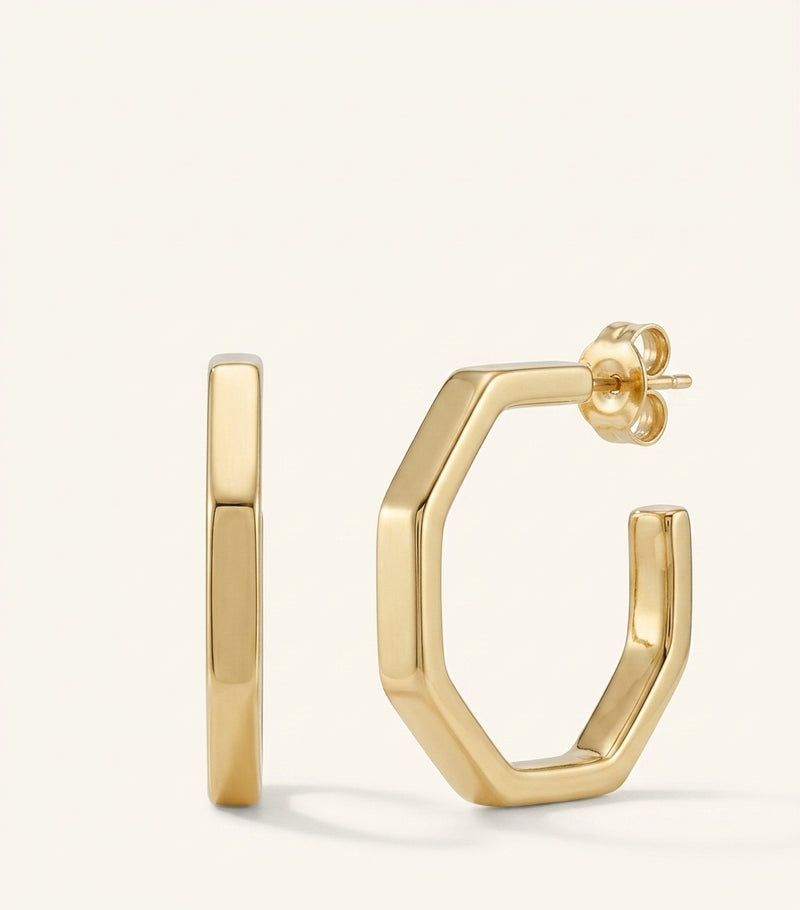 Givenchy large structural earrings, UK version