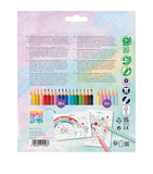 Faber-Castell unicorn pencil case with 24 colouring pencils - British product