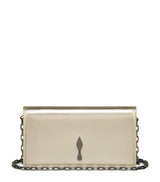 Harrods Christian Louboutin Bettina Lambskin Clutch Bag- Buy online at McGrocer