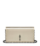 Christian Louboutin Bettina lambskin clutch bag - British product