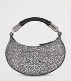 Balmain mini embellished suede handbag - British product