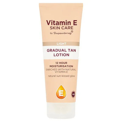 Lotion autobronzante progressive Vitamine E Light Tanning Lotion 200ml