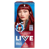 Coloration semi-permanente Schwarzkopf Live Colour Ultra Bright 026 Rouge foncé