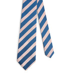Dunhill mulberry silk stripe tie, imported from the UK