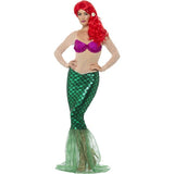 Superdrug Smiffys Deluxe Sexy Mermaid Costume, Green with Sequin Full Length Dress and Hair Clip- Buy online at McGrocer