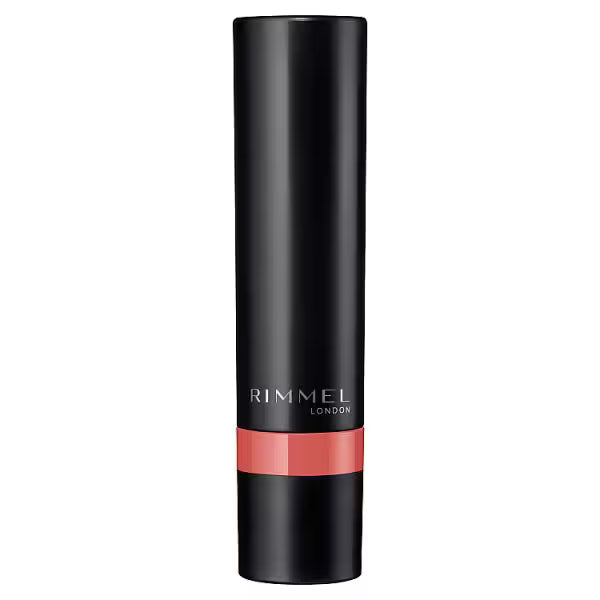 Rimmel Matte Lipstick 145 Peach Petal, imported from the UK
