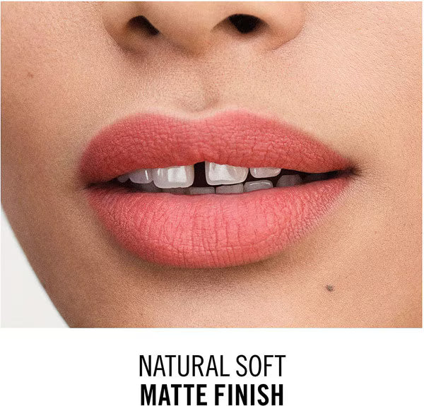 Rimmel Matte Lipstick 145 Peach Petal, imported from the UK