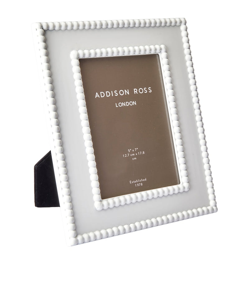Addison Ross lacquered bobbin photo frame 5x7 (British brand)