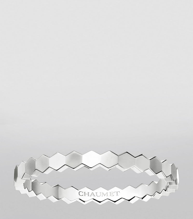 Chaumet Bee de Chaumet ring in 18kt white gold, imported from the UK