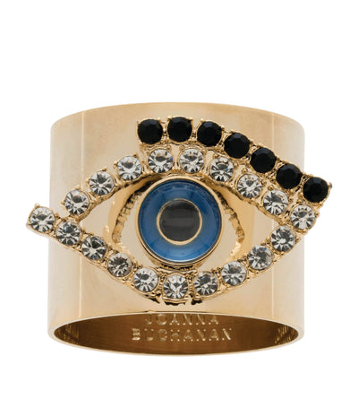 Harrods Joanna Buchanan Evil Eye Napkin Rings Set of 2- Buy online at McGrocer