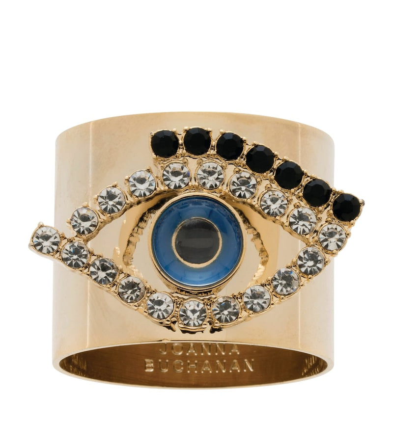 Joanna Buchanan Evil Eye napkin rings set of 2, UK version