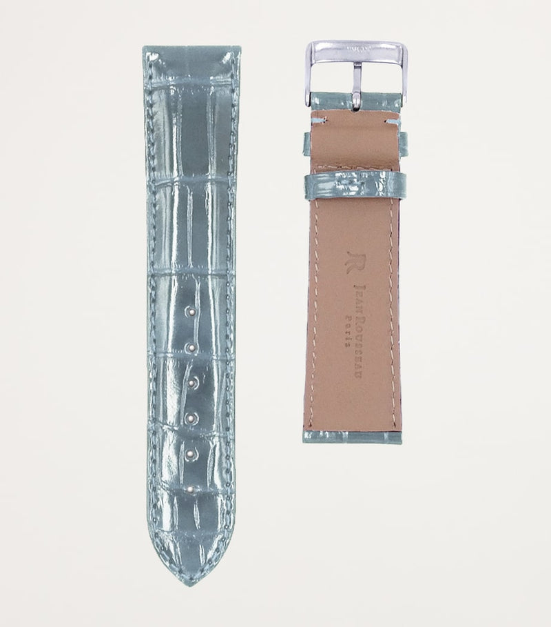 Jean Rousseau Alligator Classic 3.5 watch strap 18mm, imported from the UK