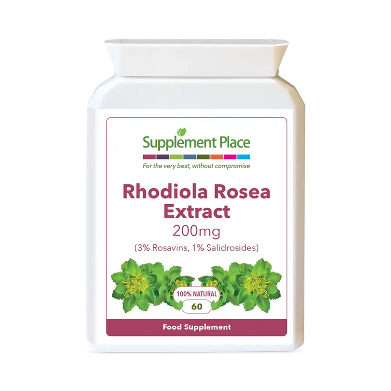 Supplement Place Rhodiola Rosea extract 200mg 60 capsules - British product